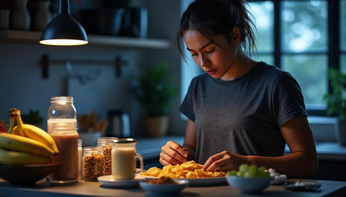 découvrez comment une alimentation sportive mal gérée peut provoquer des fringales nocturnes et apprenez à mieux gérer votre nutrition pour éviter la faim la nuit.