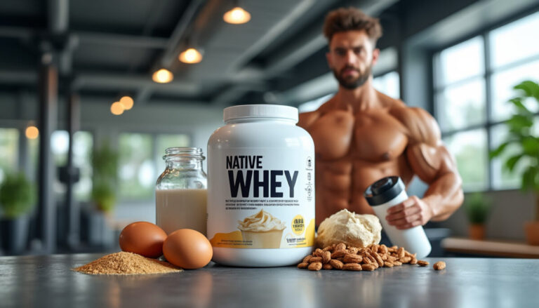 découvrez les secrets de l'alimentation sportive avec notre analyse de la meilleure whey native : un bon choix pour vos performances ou simplement une mode coûteuse ?