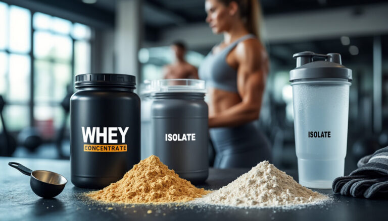 découvrez les différences entre la whey concentrée et la whey isolate pour optimiser votre entraînement sportif et choisir la meilleure protéine adaptée à vos objectifs.