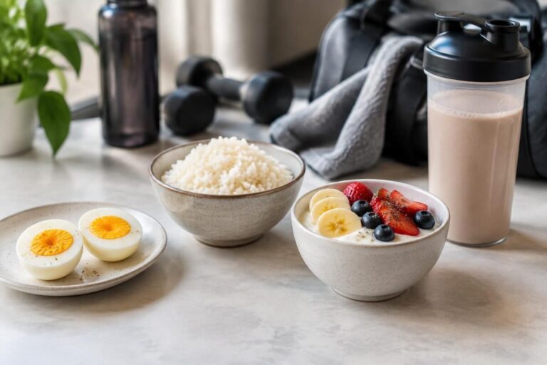 après le sport, faut-il choisir des œufs, du riz, un yaourt ou un shaker ? découvrez quoi manger pour favoriser la récupération et atteindre vos objectifs.